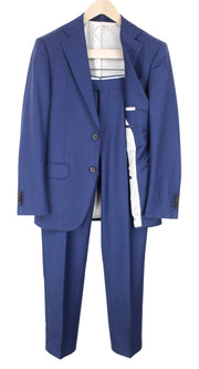 SUITSUPPLY Napoli Men's UK36R Classic Blue Pure Wool Super 110's 2 Piece Suit