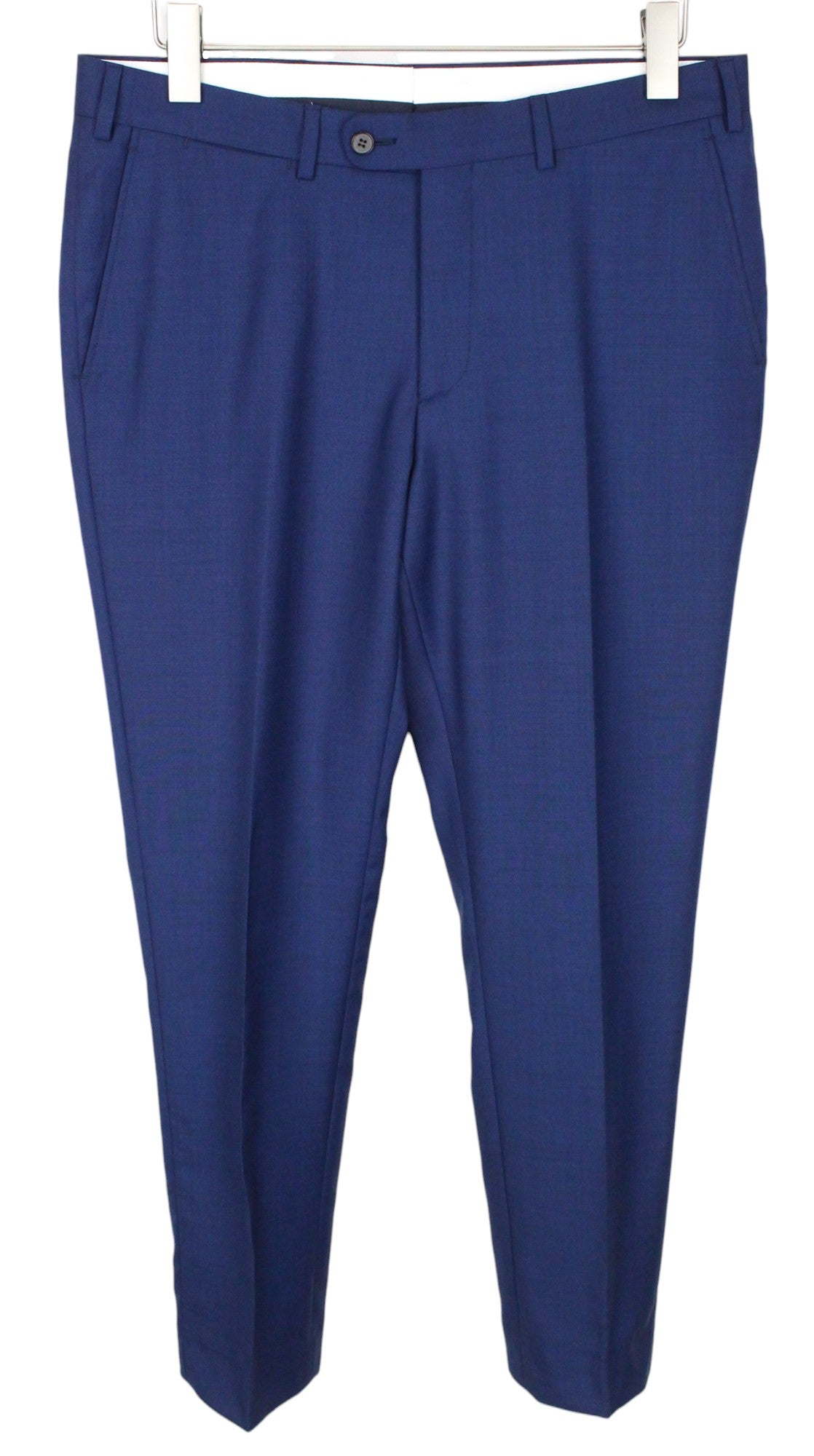 SUITSUPPLY Lazio Men's UK38L Navy Slim Fit Pure Wool 2-Piece Suit