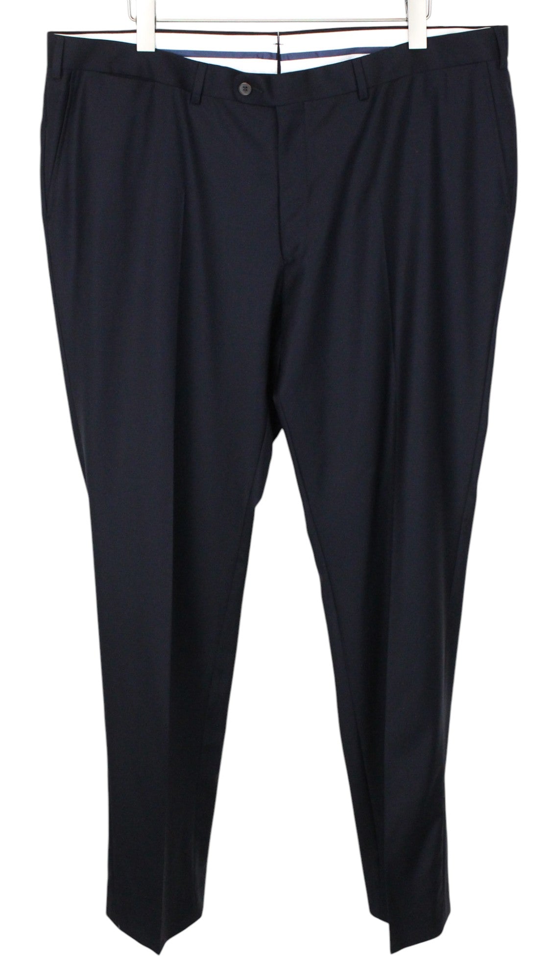 SUITSUPPLY Lazio Blueline Men's Suit UK52L Classic Navy Blue Wool 2-Piece