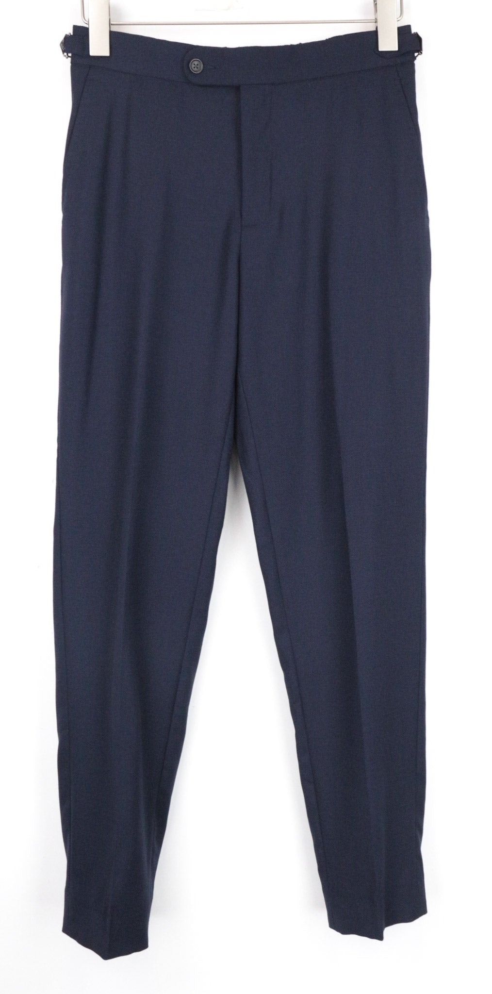 SUITSUPPLY La Spalla vyriškas kostiumas UK34R UK36R trijų dalių mėlynas grynos vilnos klasikinio kirpimo