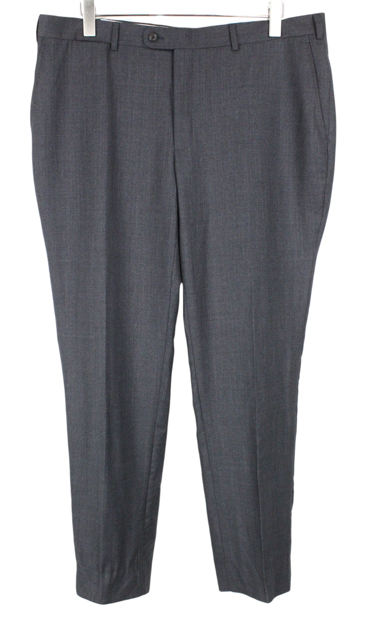 SUITSUPPLY Sienna Men's UK46R Grey Pure Wool Single-Breasted 2 Piece Lined Suit