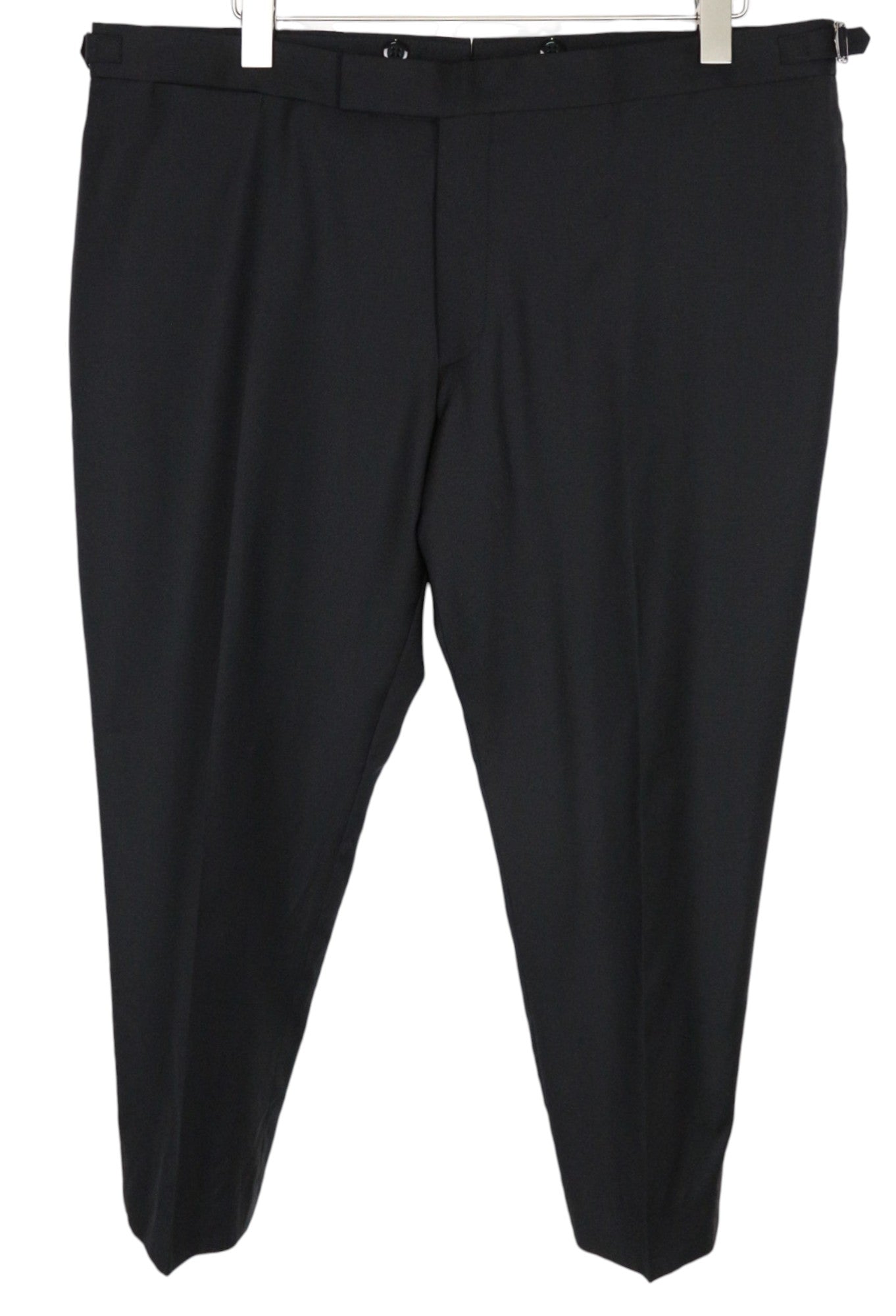 SUITSUPPLY Lazio Tuxedo Men's Suit UK46R Black Velvet Wool S110 Slim 3 Pc