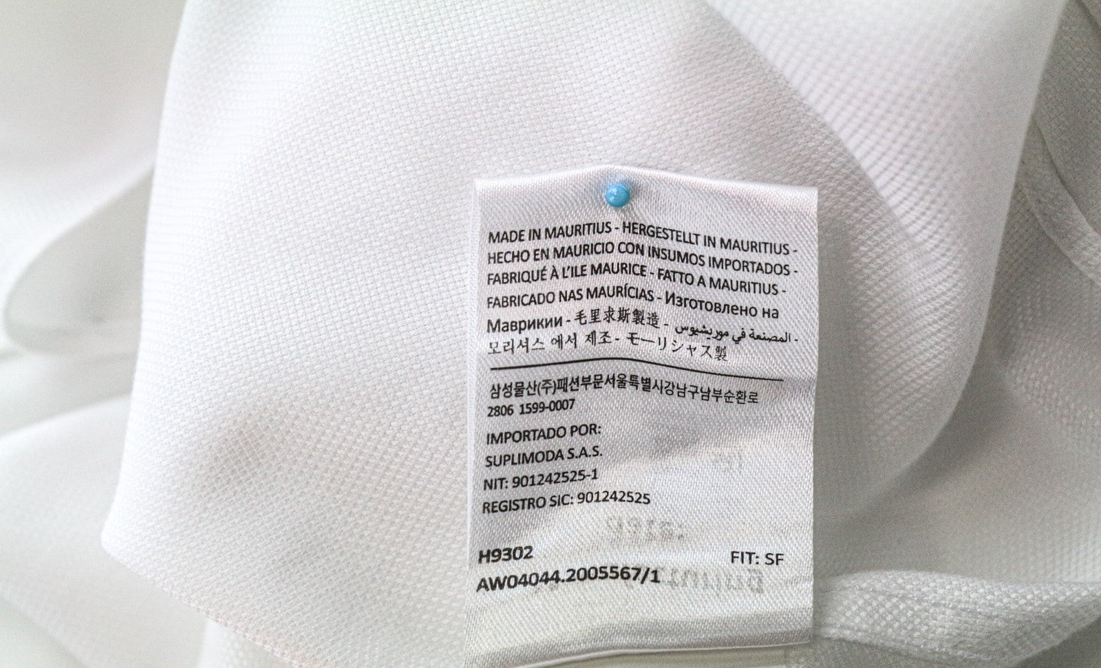 SUITSUPPLY Traveller Men's Formal Shirt 39L/15 1/2L Slim White Cotton Sleeve