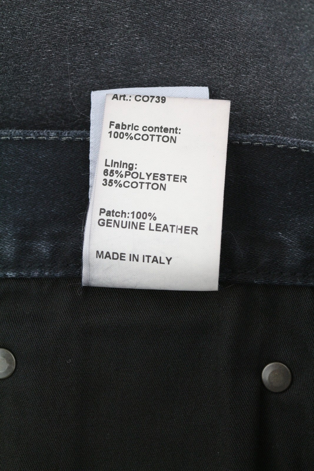 R13 X-BF Women Jeans 26 Black Garment Dyed Moleskin Cropped Zip Fly Denim FW25