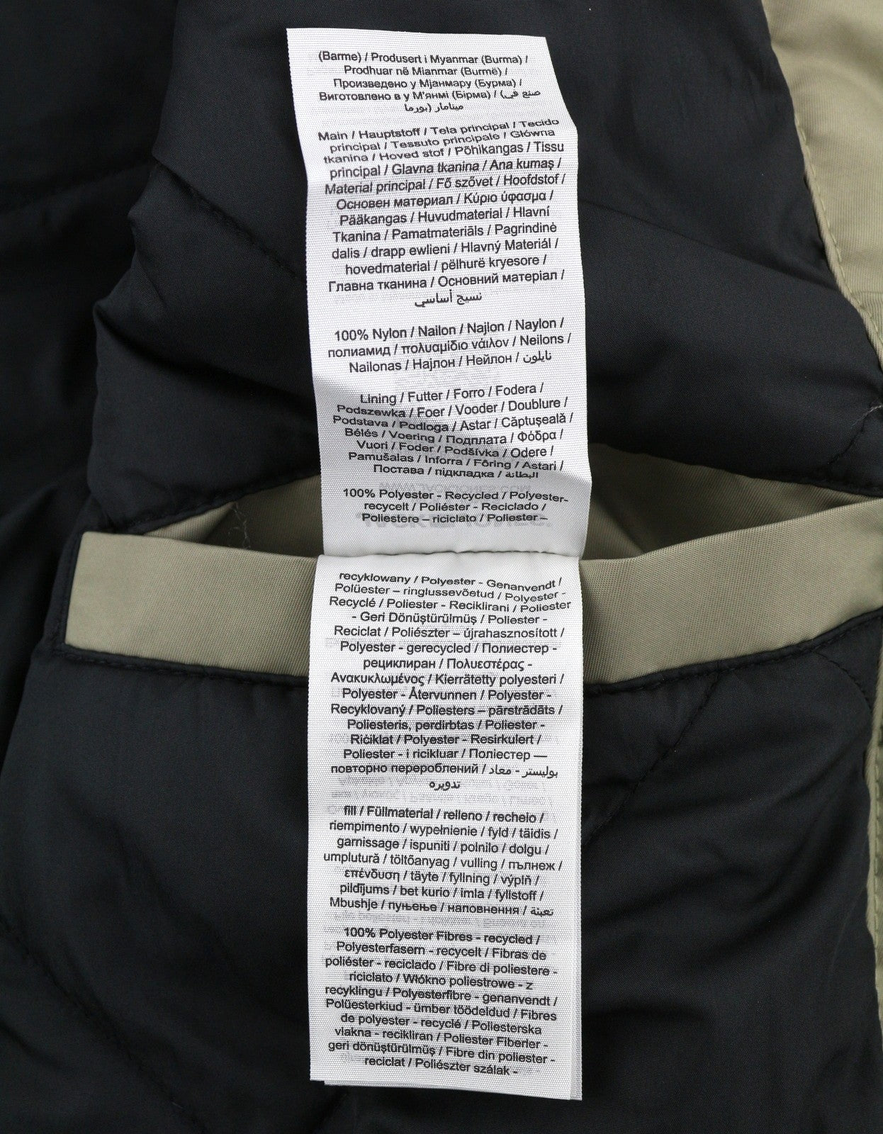 JACK & JONES Jorqueens Bomber Men Jacket XL Silver Sage Oversized Padded Zip