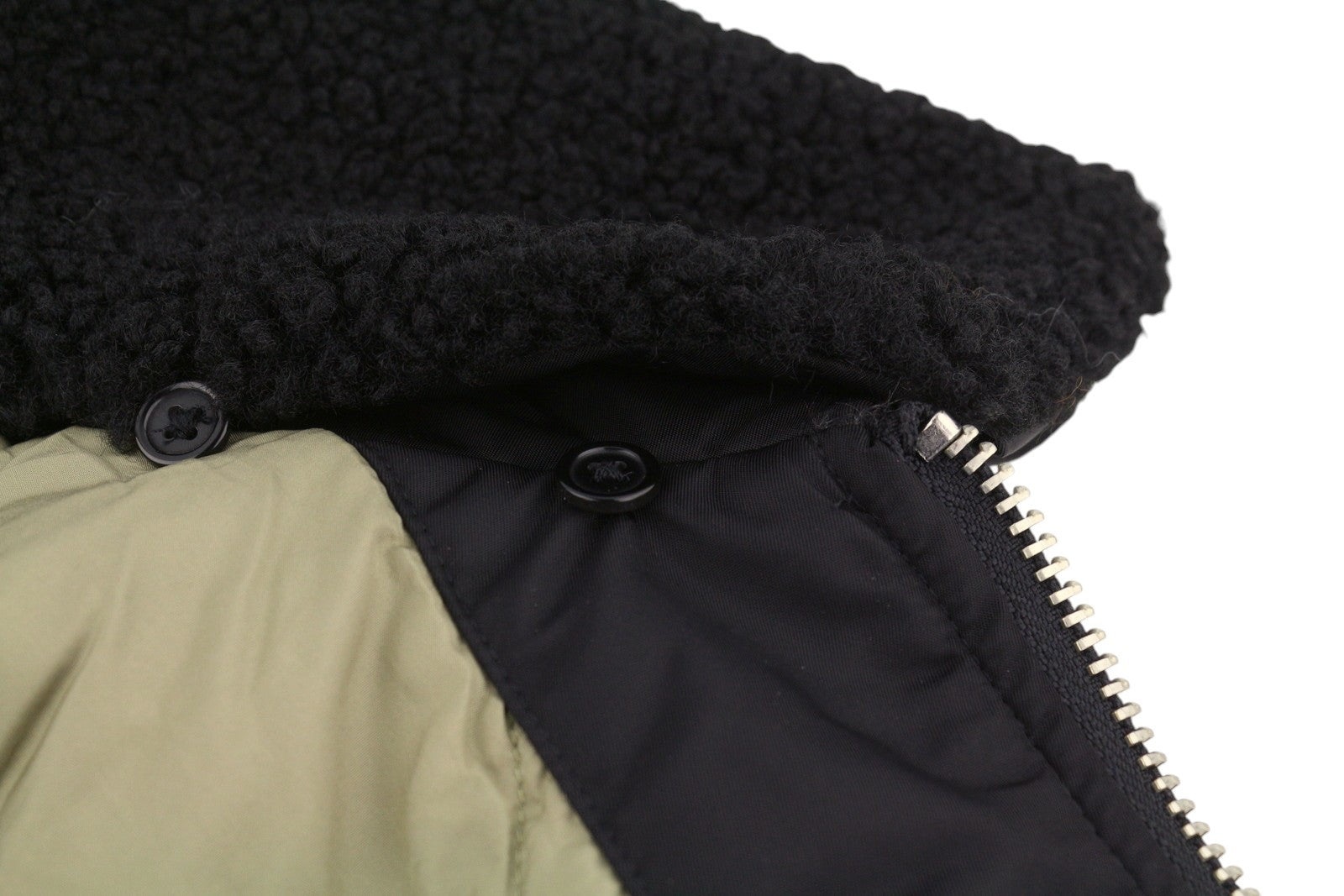 JACK & JONES Jorqueens Bomber Men Jacket XS Black Oversized Padded Full Zip