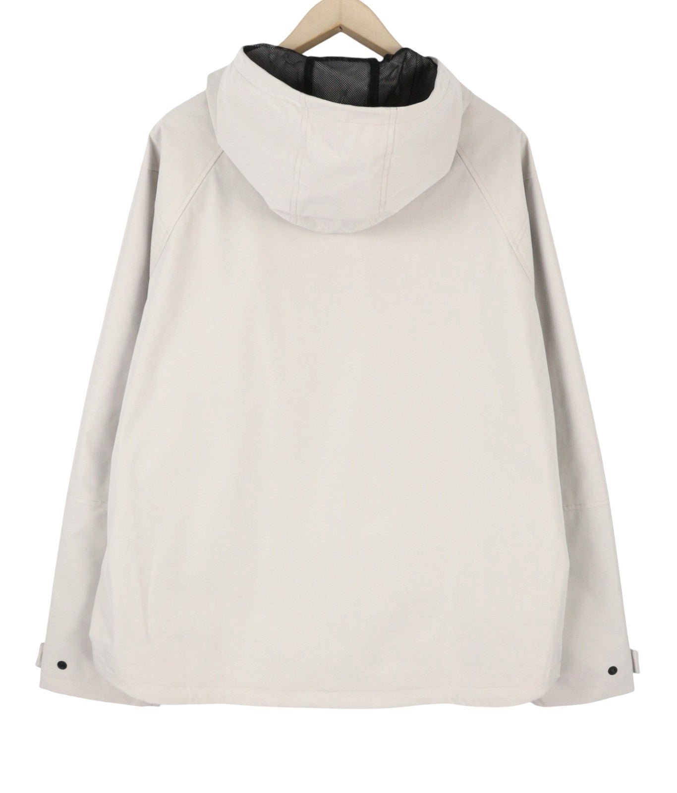 S.OLIVER Men Jacket 2XL Light Grey Mesh Lined Hooded Full Zip Lightweight