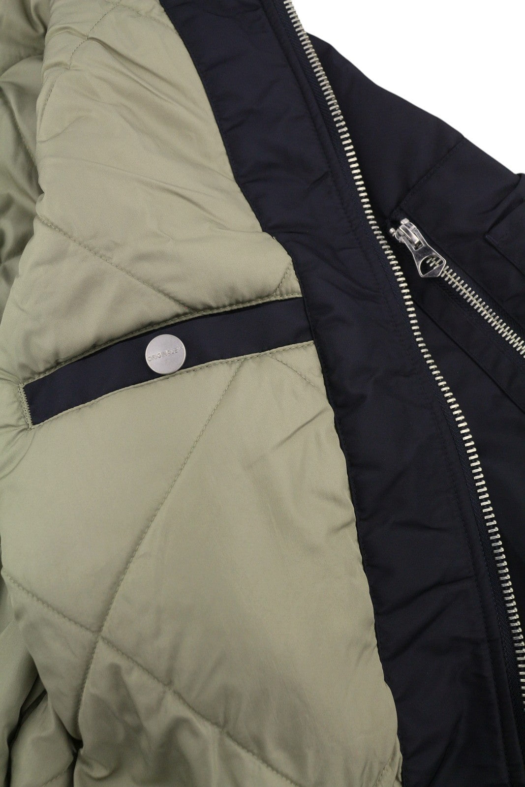 JACK & JONES Jorqueens Bomber Men Jacket M Black Oversized Padded Full Zip