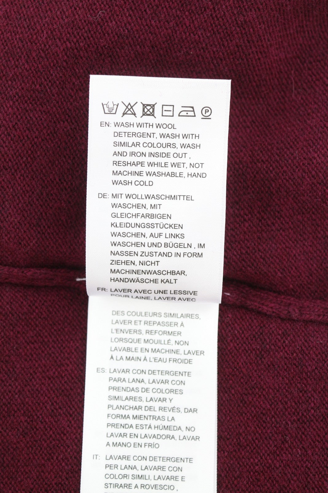 GANT Extra Fine Lambswool Rollneck Women Jumper M Burgundy Melange Pullover