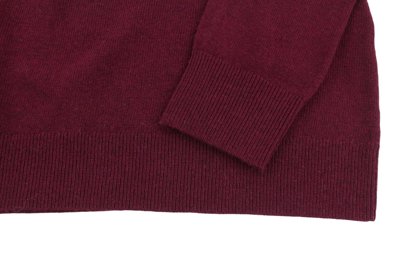 GANT Extra Fine Lambswool Rollneck Women Jumper M Burgundy Melange Pullover