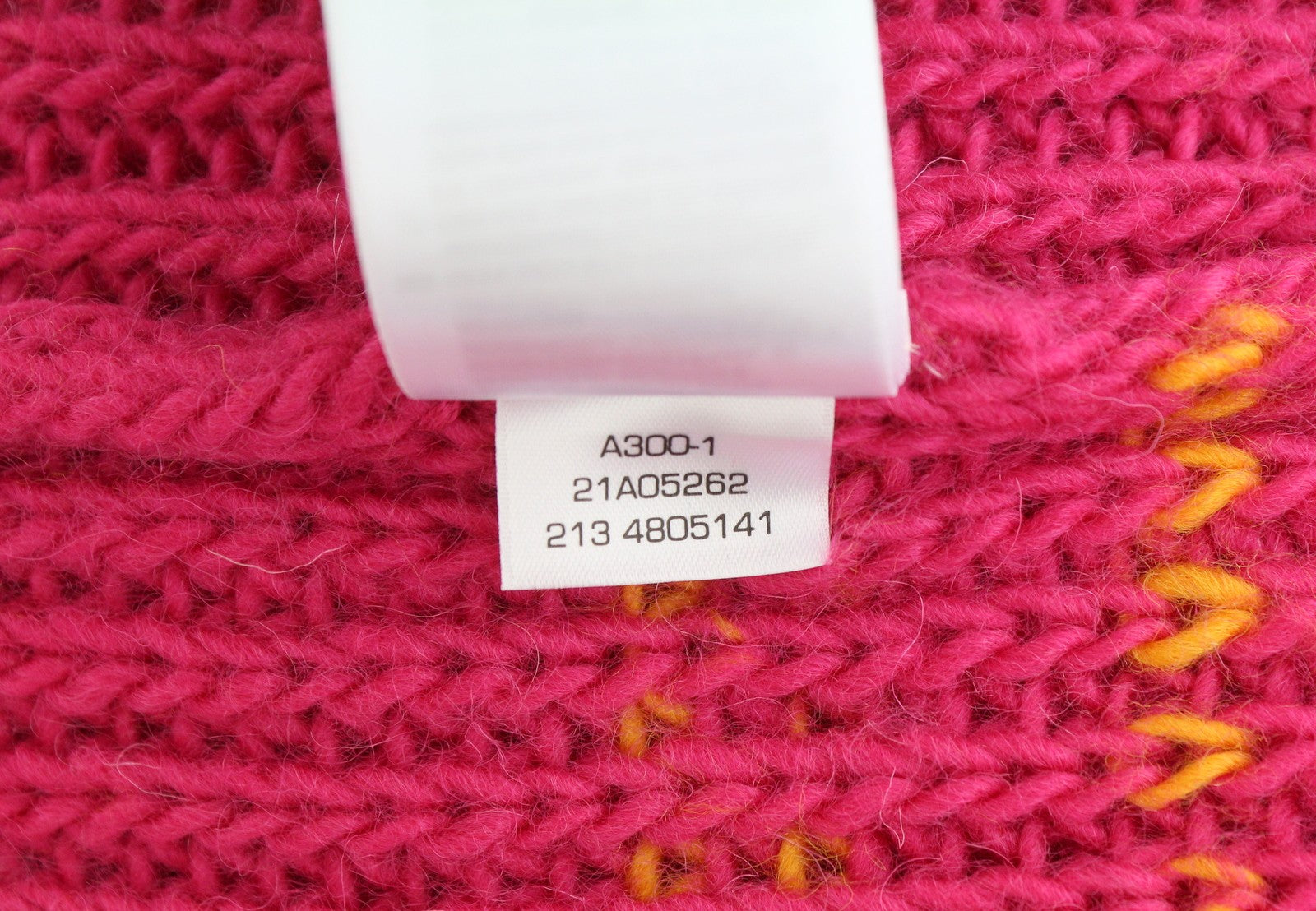 GANT Multicolor TurtleNneck Women Jumper XL Peacock Pink Wool Knit Pullover