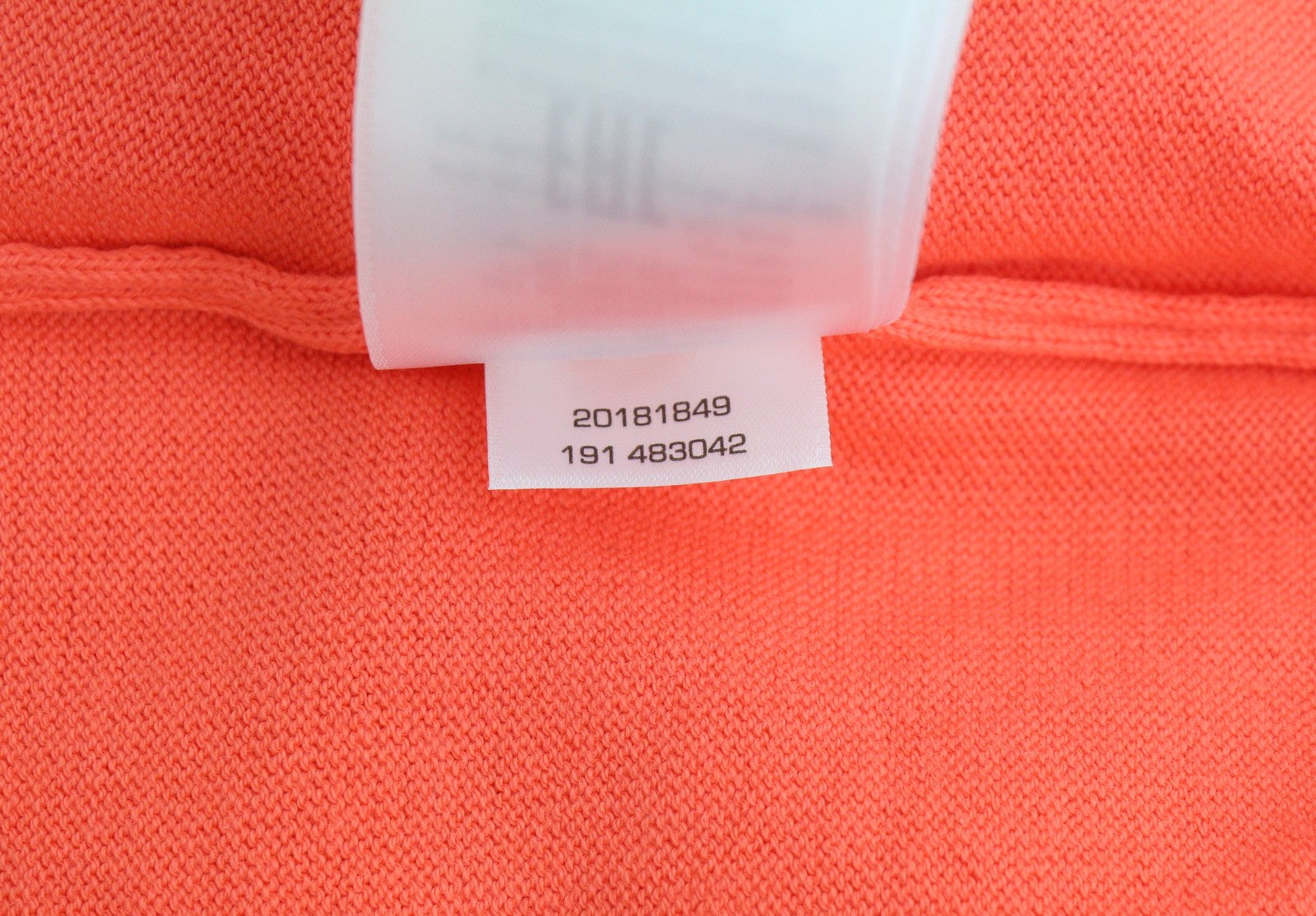 GANT Cotton V-Neck Women Jumper XL Strong Coral Tight-knit Pullover
