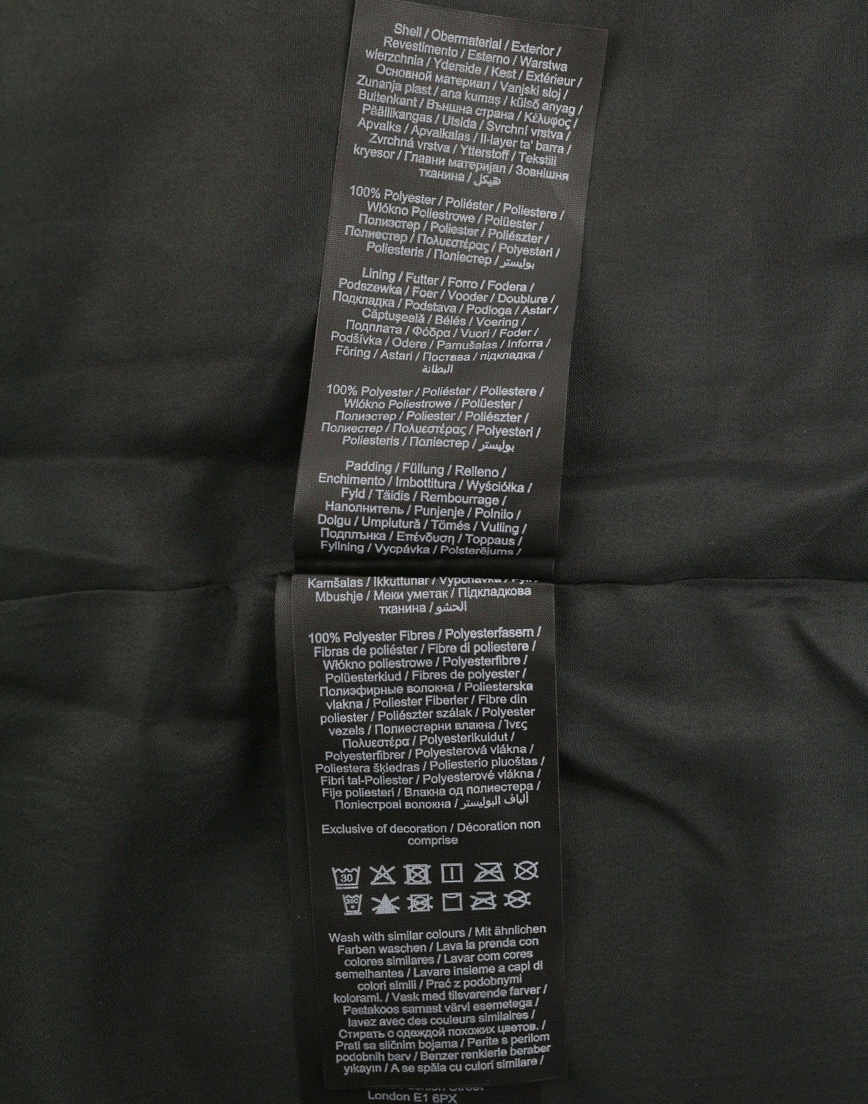 VILA Maja High Neck Women Waistcoat EU42 Black Floral Print Quilted Padded Vest