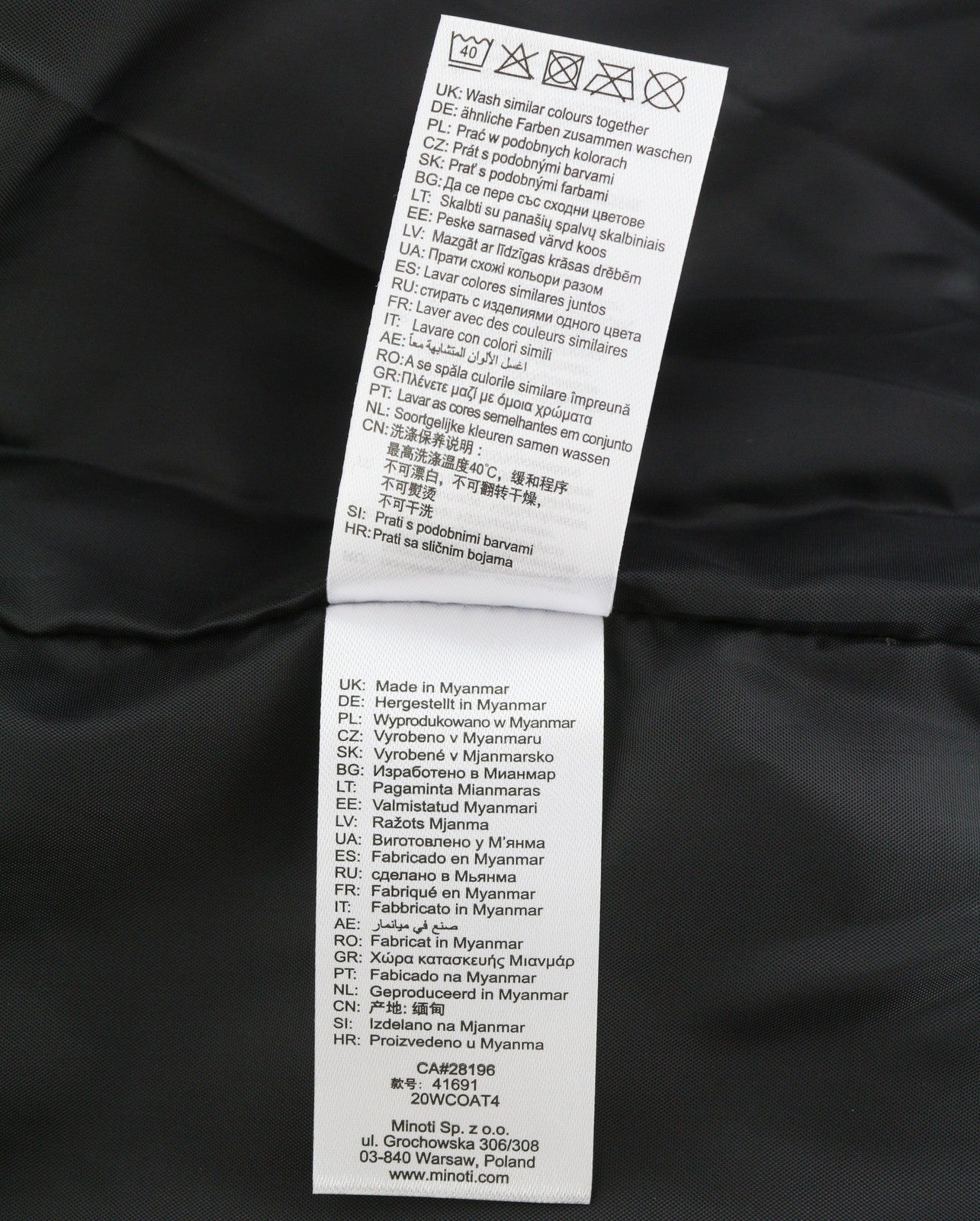 RESPECT Cropped Metallic Puffer Women Jacket XL Black Quilted Hooded RRP99