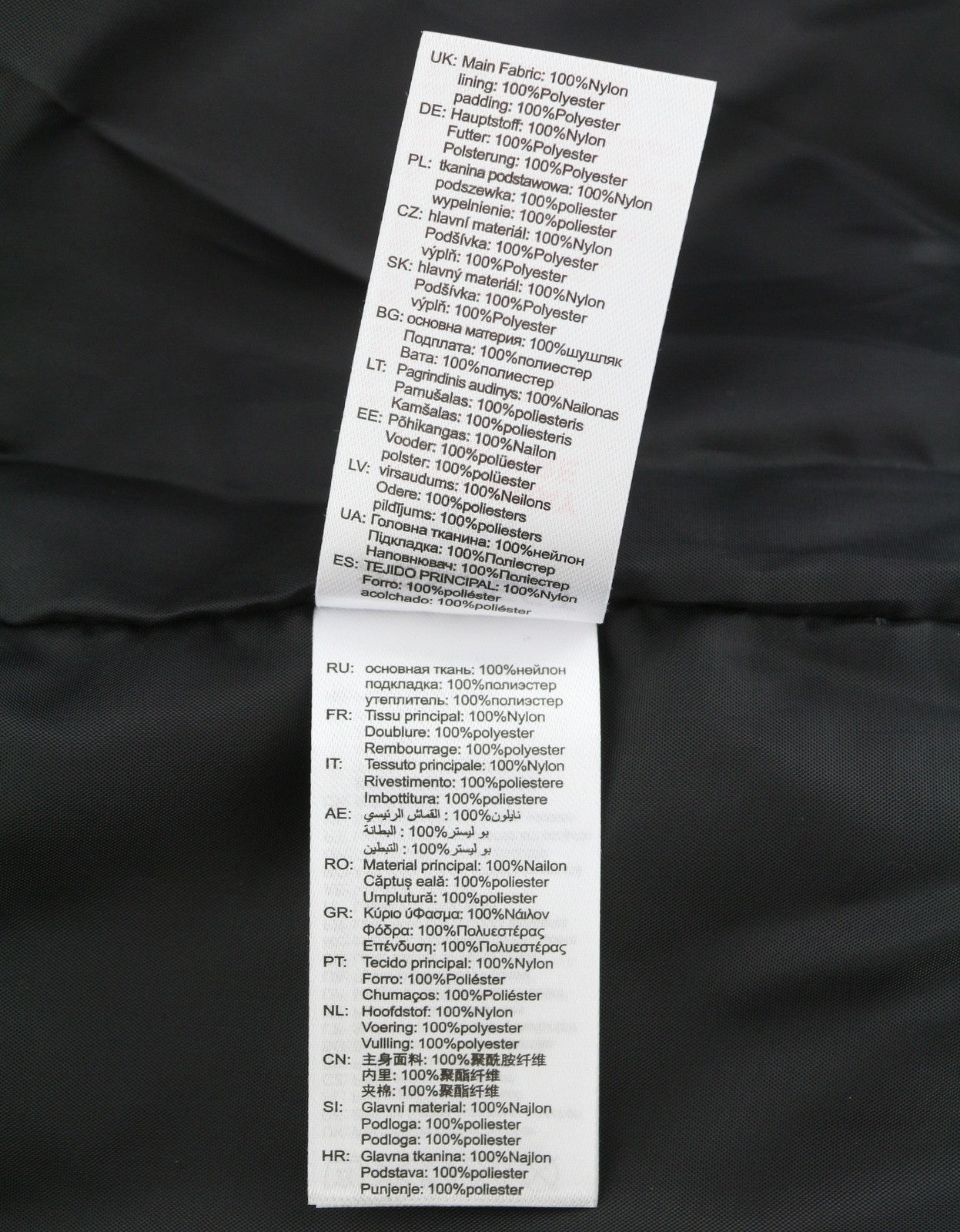 RESPECT Cropped Metallic Puffer Women Jacket L Black Quilted Padded Zip RRP99