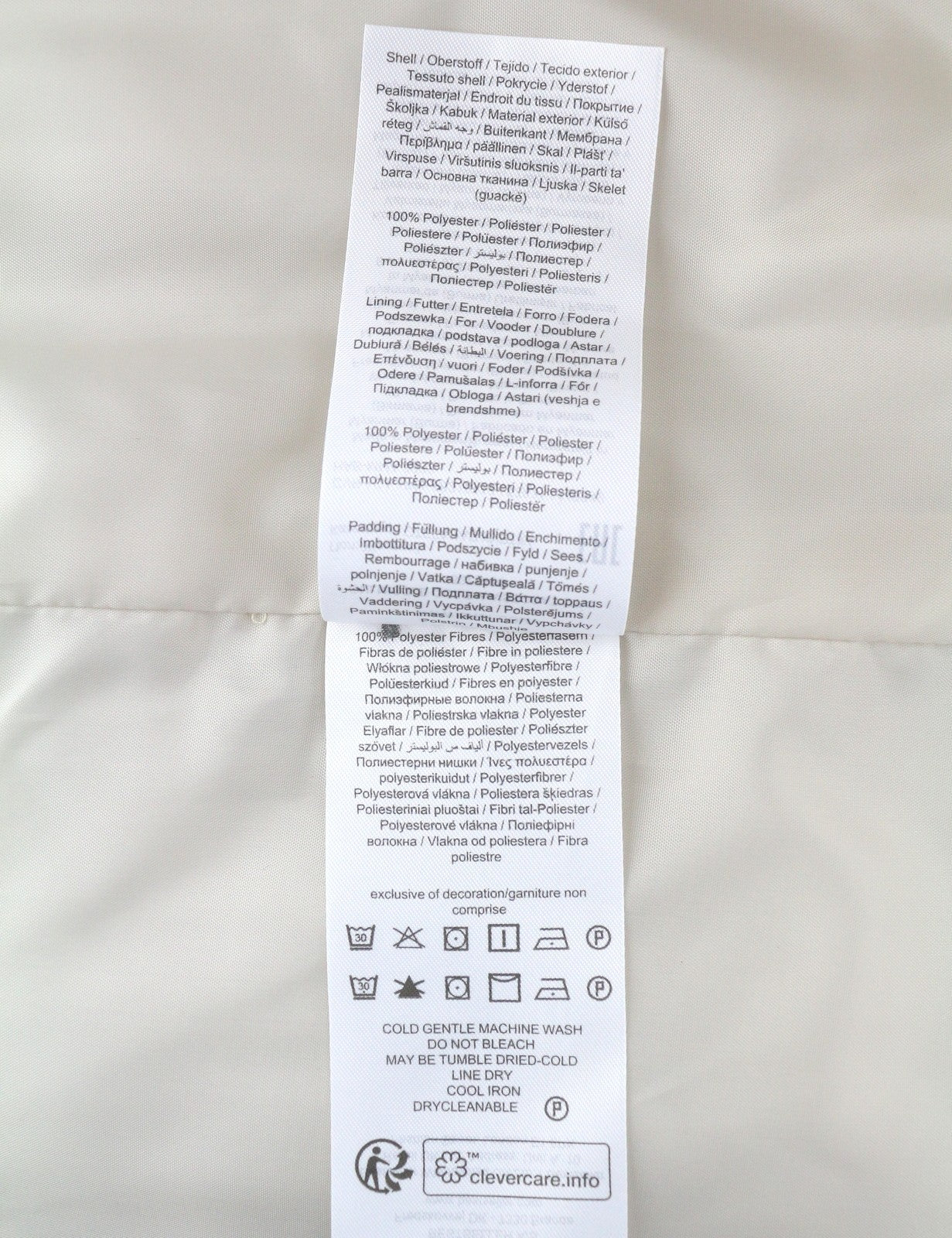 ONLY Nicole Quilt Women Waistcoat S Beige Padded High Neck Full Zip Vest