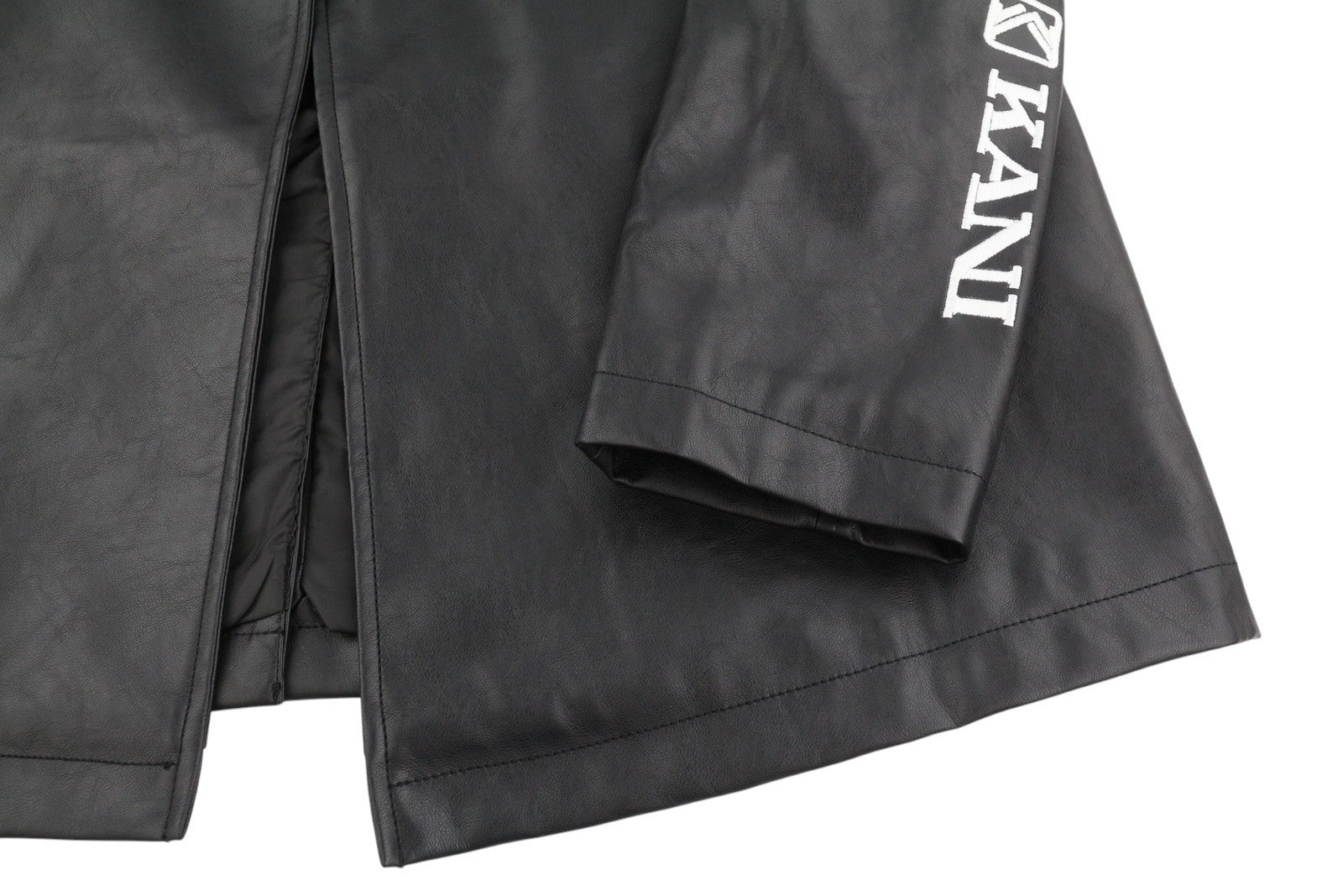 KARL KANI Retro Trench Coat Black Women Jacket M Button-Up Belted Mid-Length