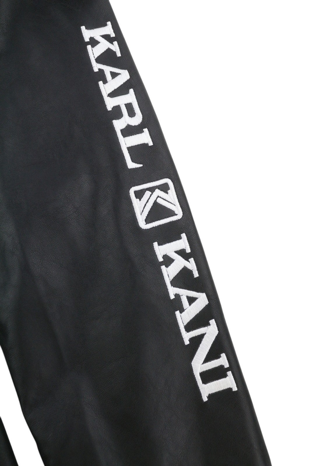 KARL KANI Retro Trench Coat Black Women Jacket M Button-Up Belted Mid-Length