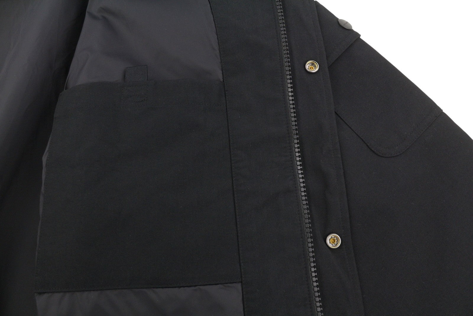 Carhartt Clarton Men Jacket XL Black Removable Hood Full Zip Lightweight RRP299