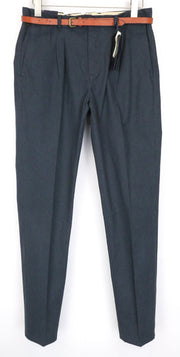 SCOTCH & SODA Stuart Men's Trousers W31/L34 Grey Melange Slim Fit Non-Stretch