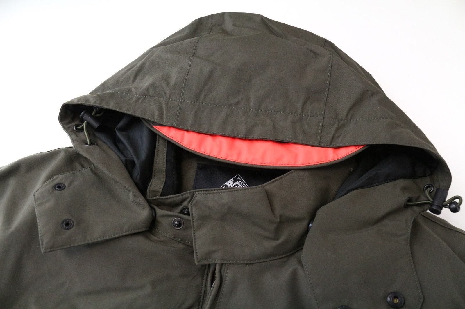 TUCANO URBANO Task Men's Jacket IT46 Dark Green Waterproof Windproof Moto