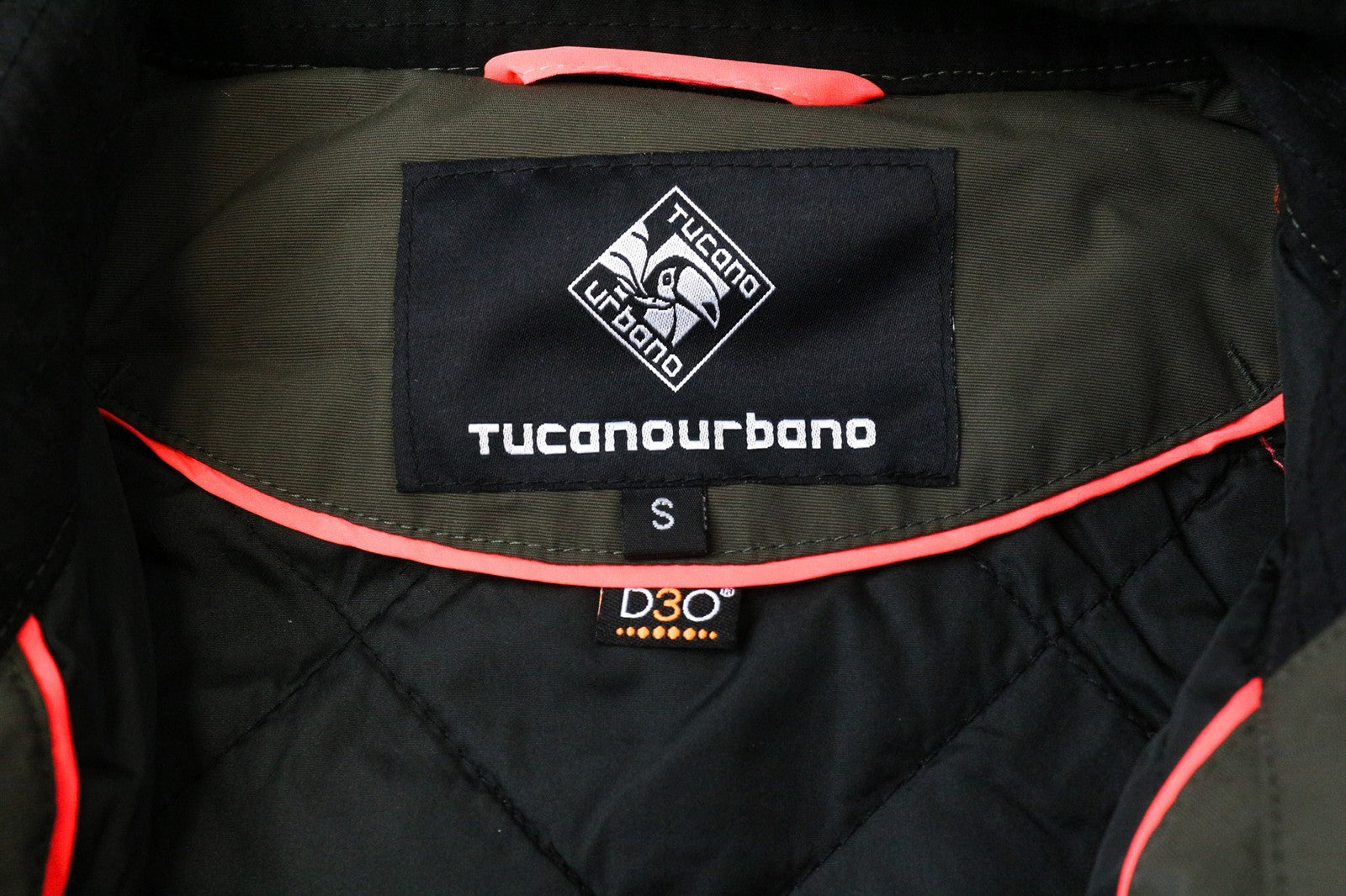 TUCANO URBANO Task Men's Jacket IT46 Dark Green Waterproof Windproof Moto