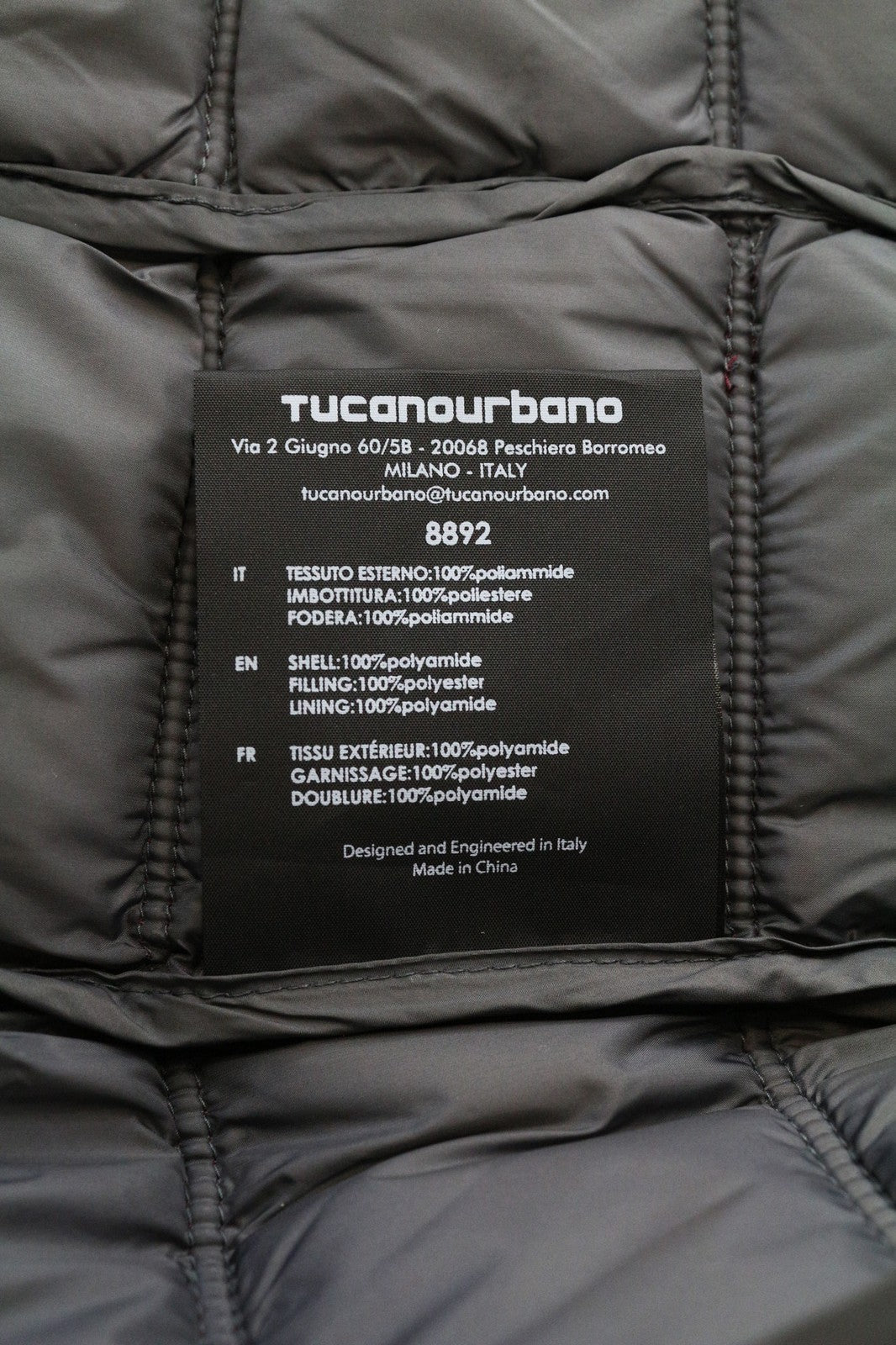 TUCANO URBANO Hot Dan Women's Waistcoat IT38 Burgundy Padded Breathable Vest