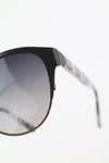 Black Other Fabric Sunglasses