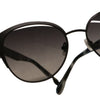 Black Other Fabric Sunglasses