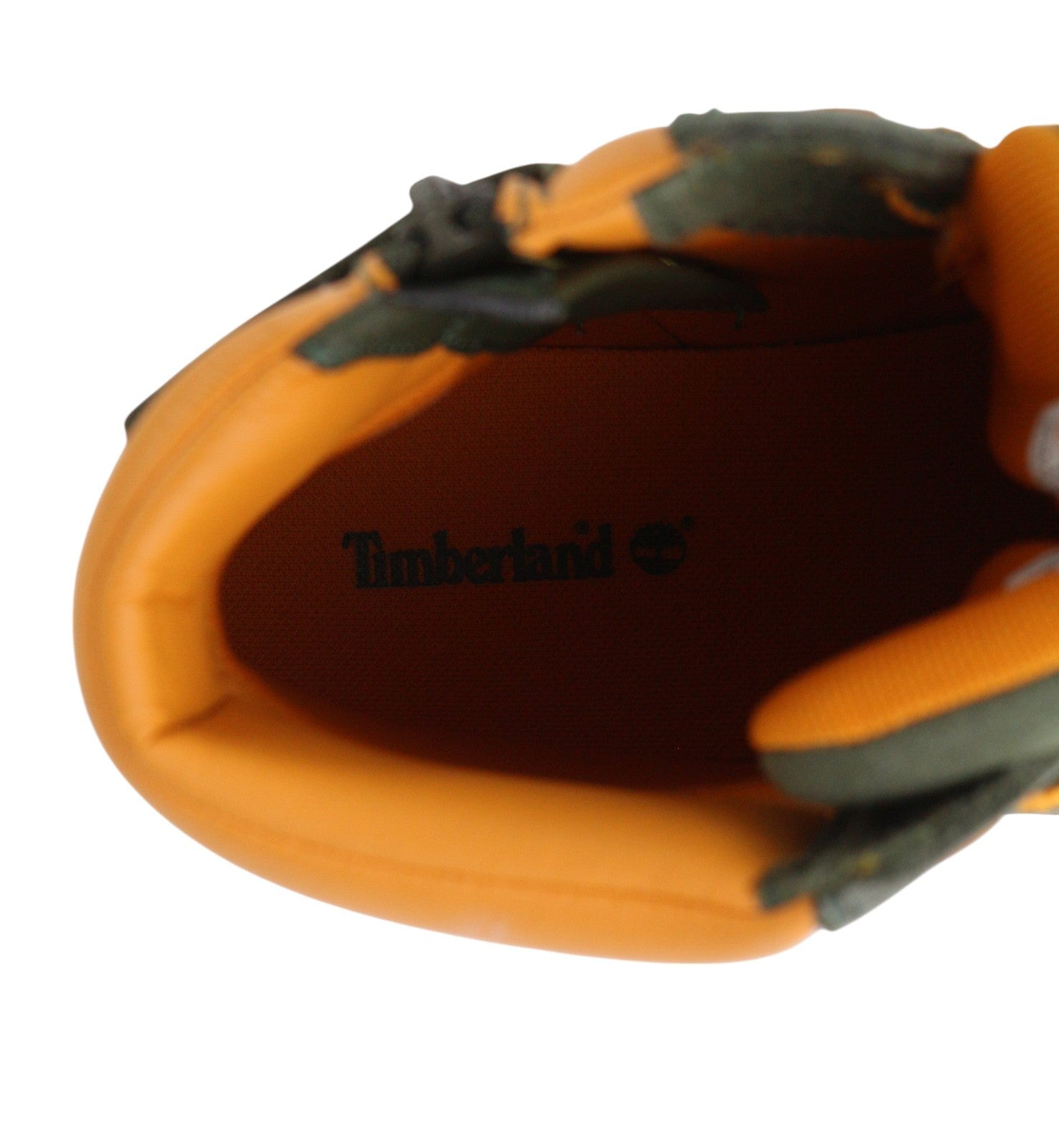 TIMBERLAND A2MGR Boy's Boots EU38/39 Grey Leather Lace Up Mid Top Non Marking