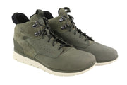 TIMBERLAND A2N1V Boy's Boots EU37/38 Grey Leather Sensorflex Ankle Comfort