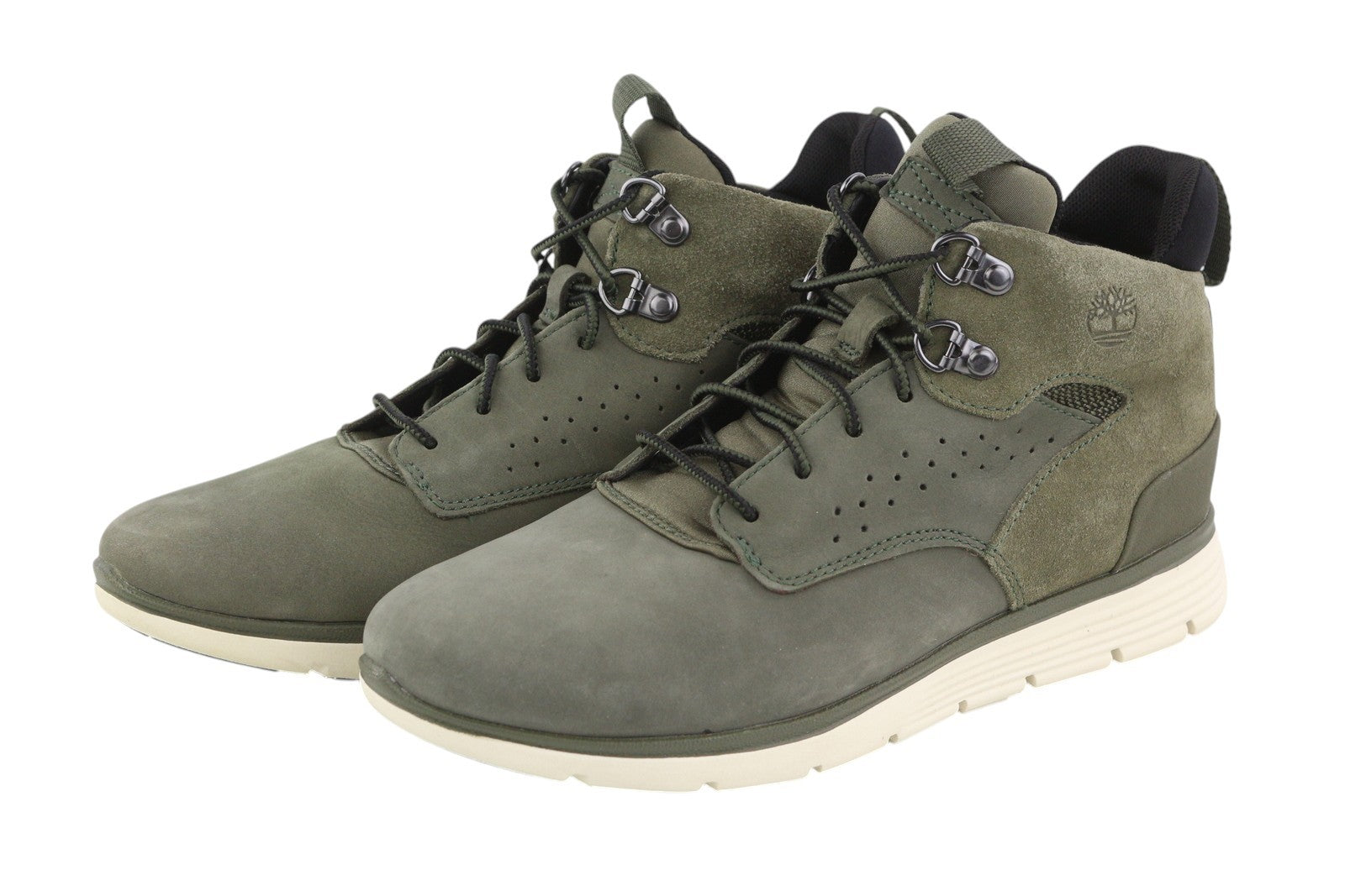 TIMBERLAND A2N1V Boy's Boots EU37/38 Grey Leather Sensorflex Ankle Comfort