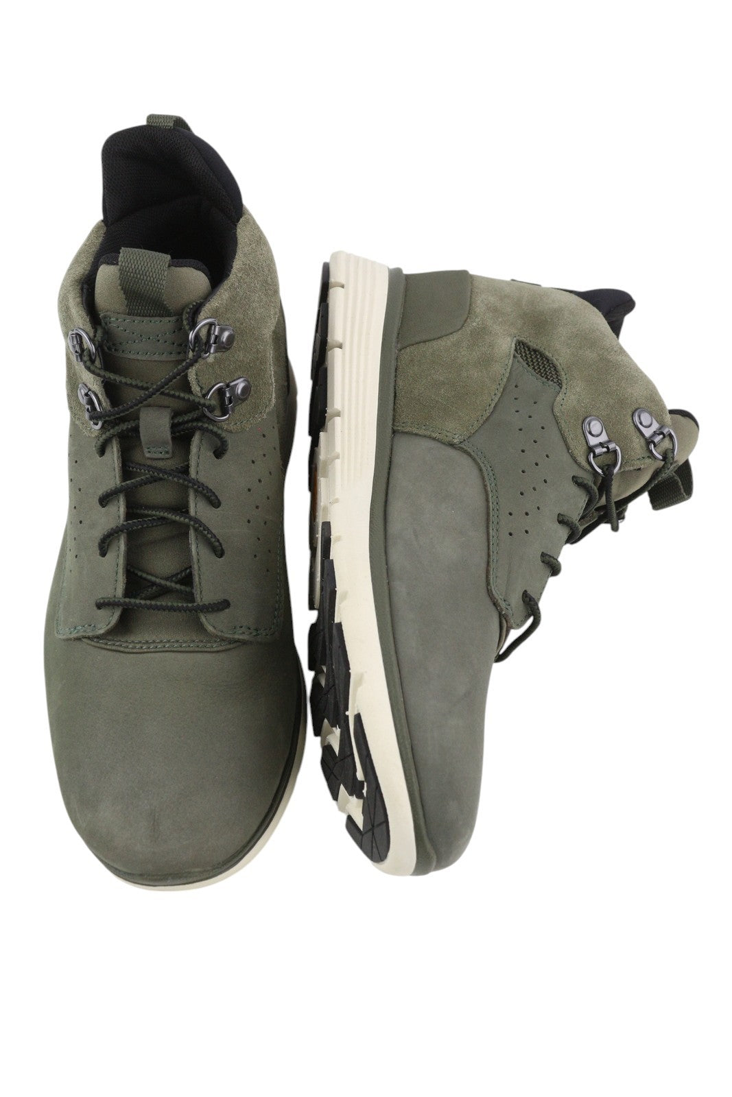 TIMBERLAND A2N1V Boy's Boots EU37/38 Grey Leather Sensorflex Ankle Comfort