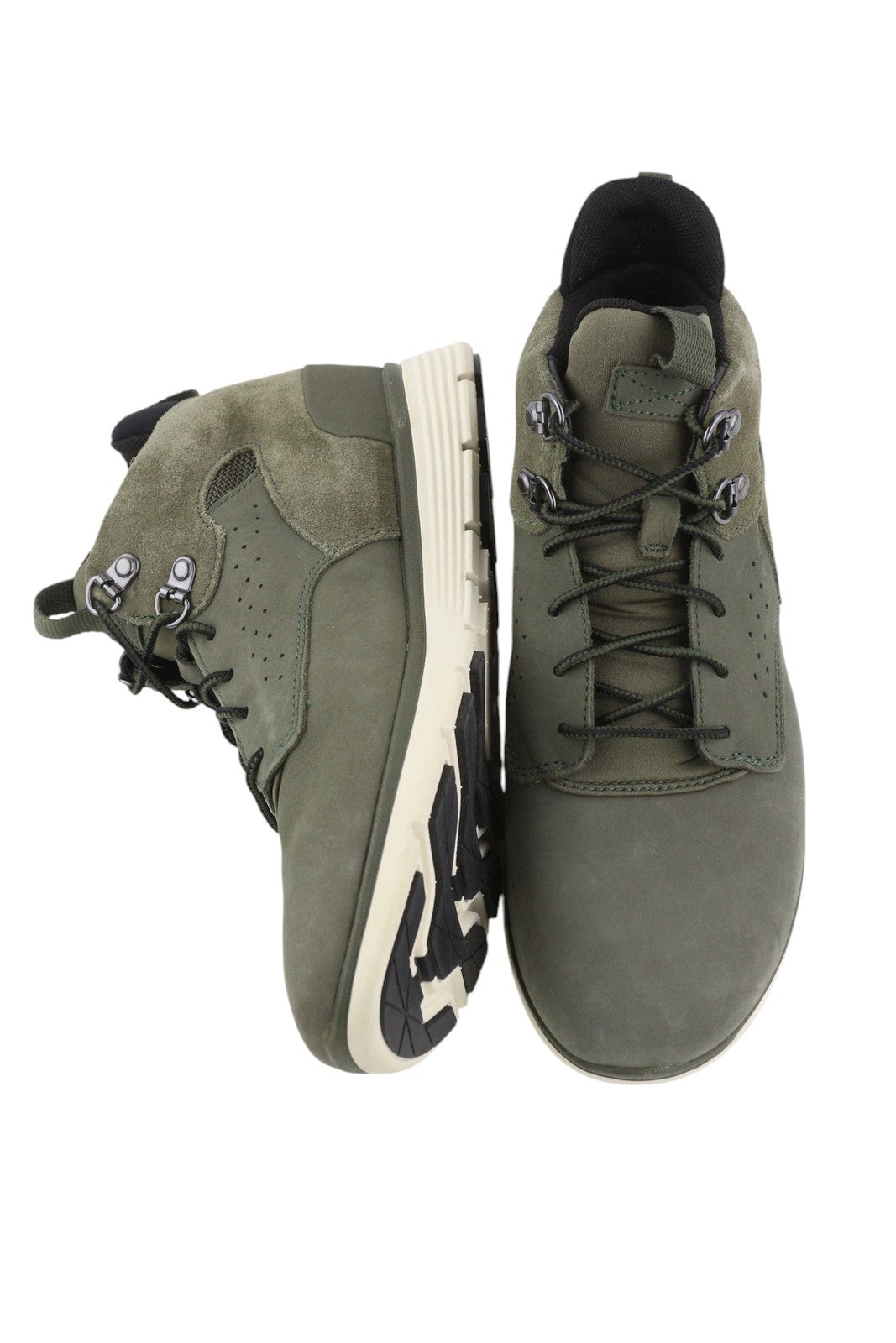 TIMBERLAND A2N1V Boy's Boots EU37/38 Grey Leather Sensorflex Ankle Comfort