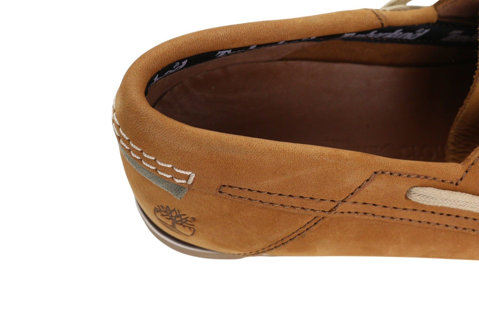 TIMBERLAND A4161 Men's Shoes EU41.5 Brown Leather Boat Slip On Cloud Cushion