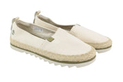 TIMBERLAND A24QW Women's Shoes EU38 Beige Espadrille Slip On Almond Toe