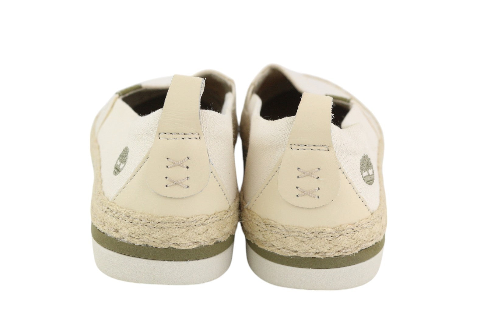TIMBERLAND A24QW Women's Shoes EU38 Beige Espadrille Slip On Almond Toe