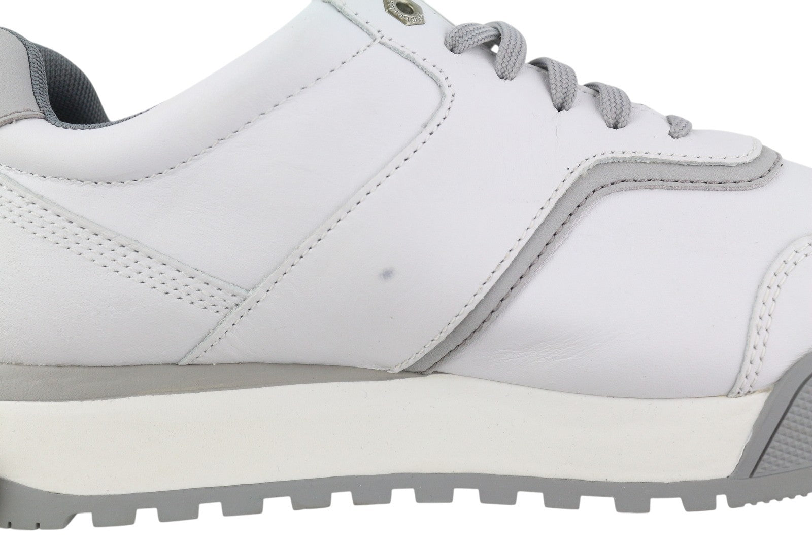 TIMBERLAND A23ZG Women's Sneakers EU38 Grey Leather Lace Up Low Trainers