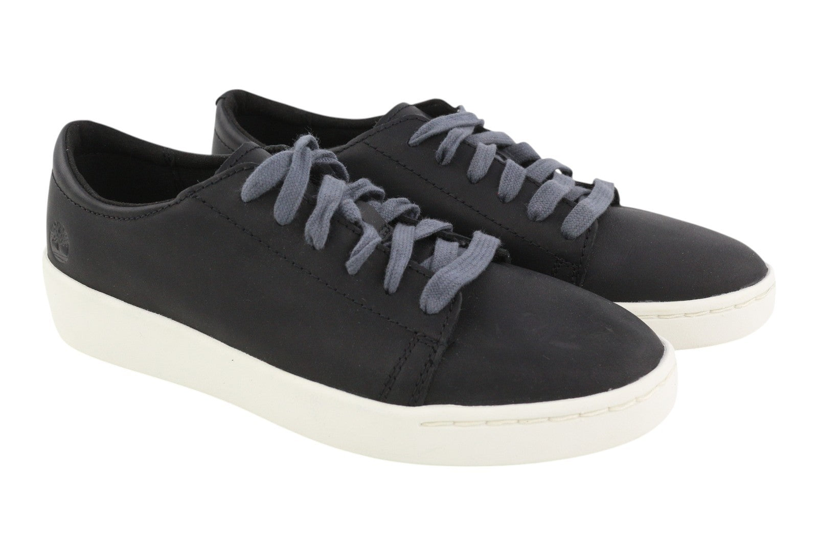 TIMBERLAND A267Z Women's Sneakers EU37 Black Leather Lace Almond Trainers