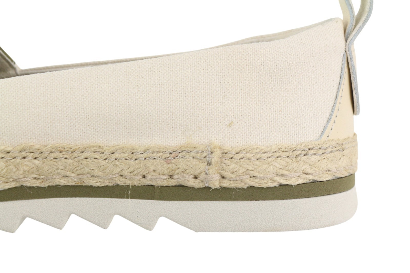 TIMBERLAND A24QW Women's Shoes EU38 Beige Light Espadrille Slip On Almond