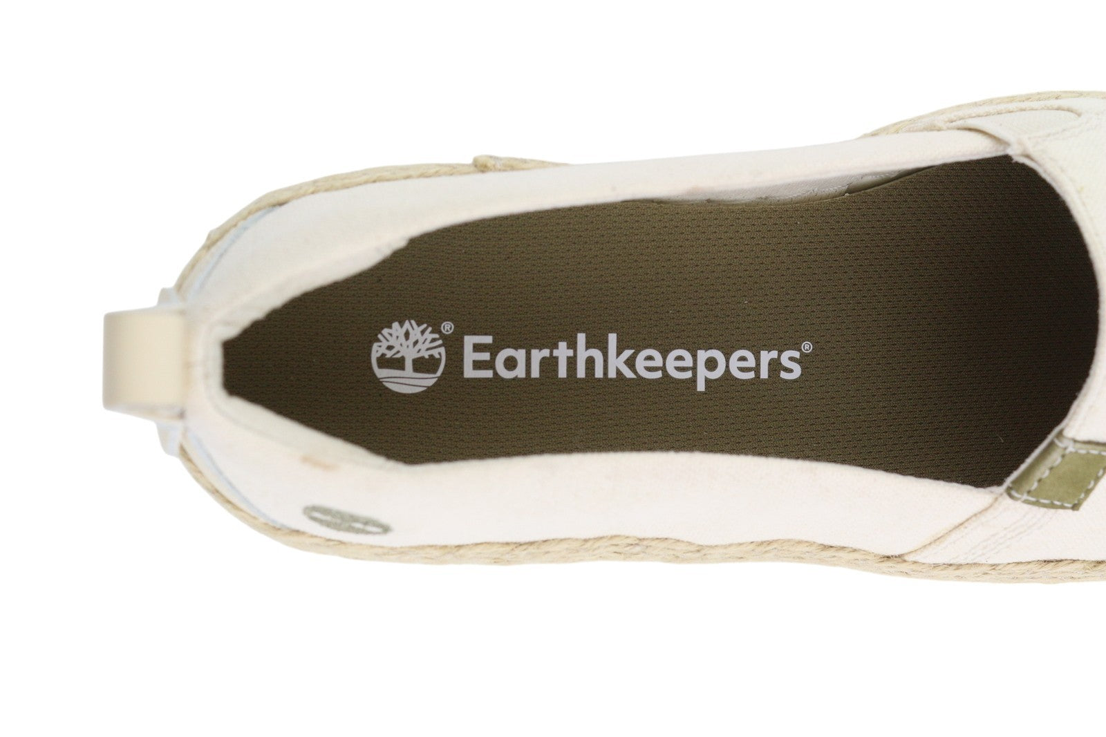 TIMBERLAND A24QW Women's Shoes EU38 Beige Light Espadrille Slip On Almond