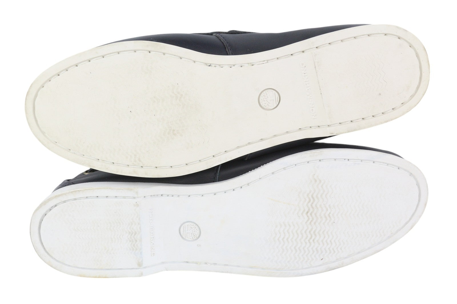 TIMBERLAND A199P Men's Shoes EU43.5/44.5 Black Leather Boat Lace Ortholite