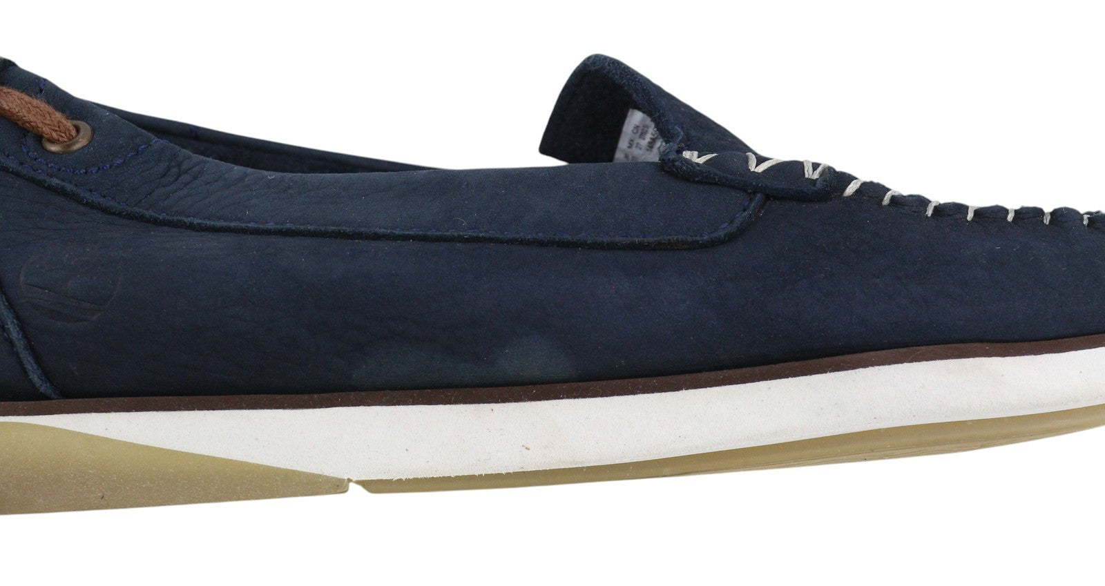 TIMBERLAND A2A8F Men's Shoes EU43 Navy Leather Boat Flat True Cloud