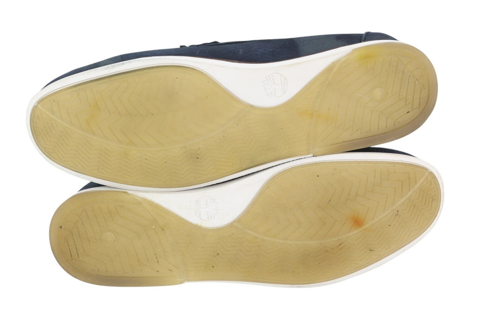 TIMBERLAND A2A8F Men's Shoes EU43 Navy Leather Boat Flat True Cloud