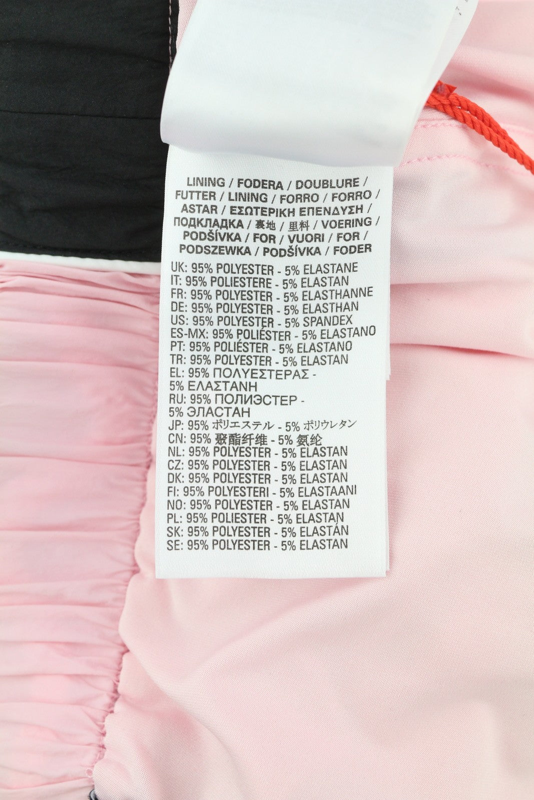 DIESEL Awwb-Eicy-Wt 12 Women's Shorts 2XS Pink Elastic Logo Sports Lined