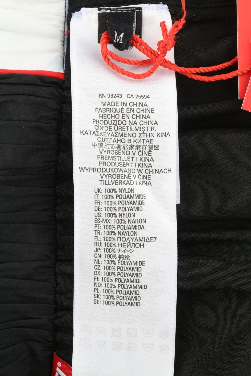 DIESEL Awwb-Eicy-Wt 12 Women's Shorts M Black Elastic Waist Logo Sports