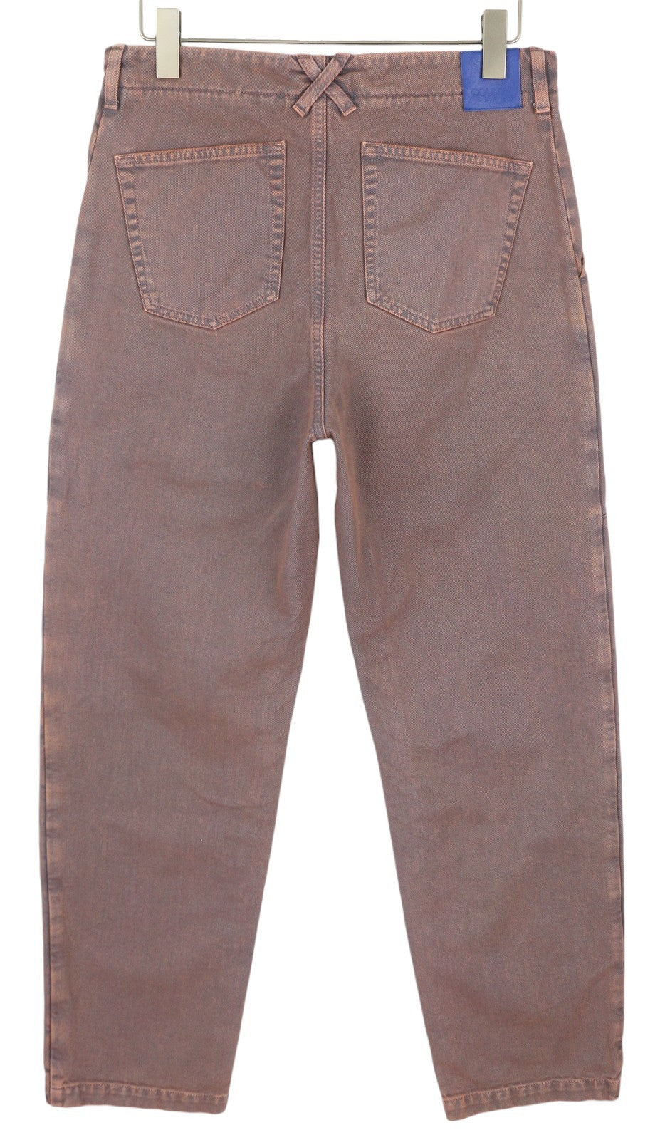 MARCELO BURLON COUNTY OF MILAN Cross Straight Leg Men Trousers M Faded RRP569