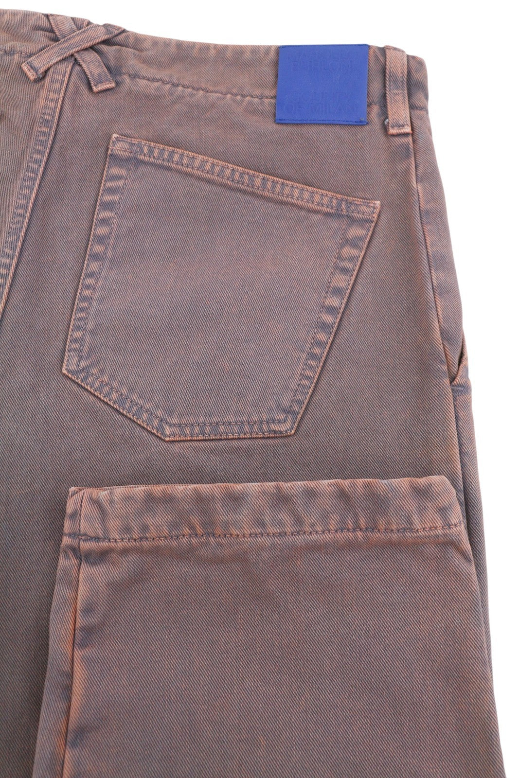 MARCELO BURLON COUNTY OF MILAN Cross Straight Leg Men Trousers M Faded RRP569