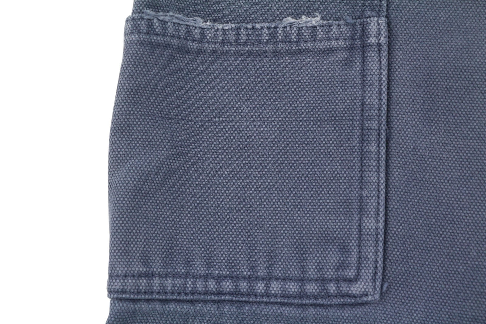 AMBUSH Worker Men Trousers M Navy Loose Regular Fit Patch Pockets Zip RRP415