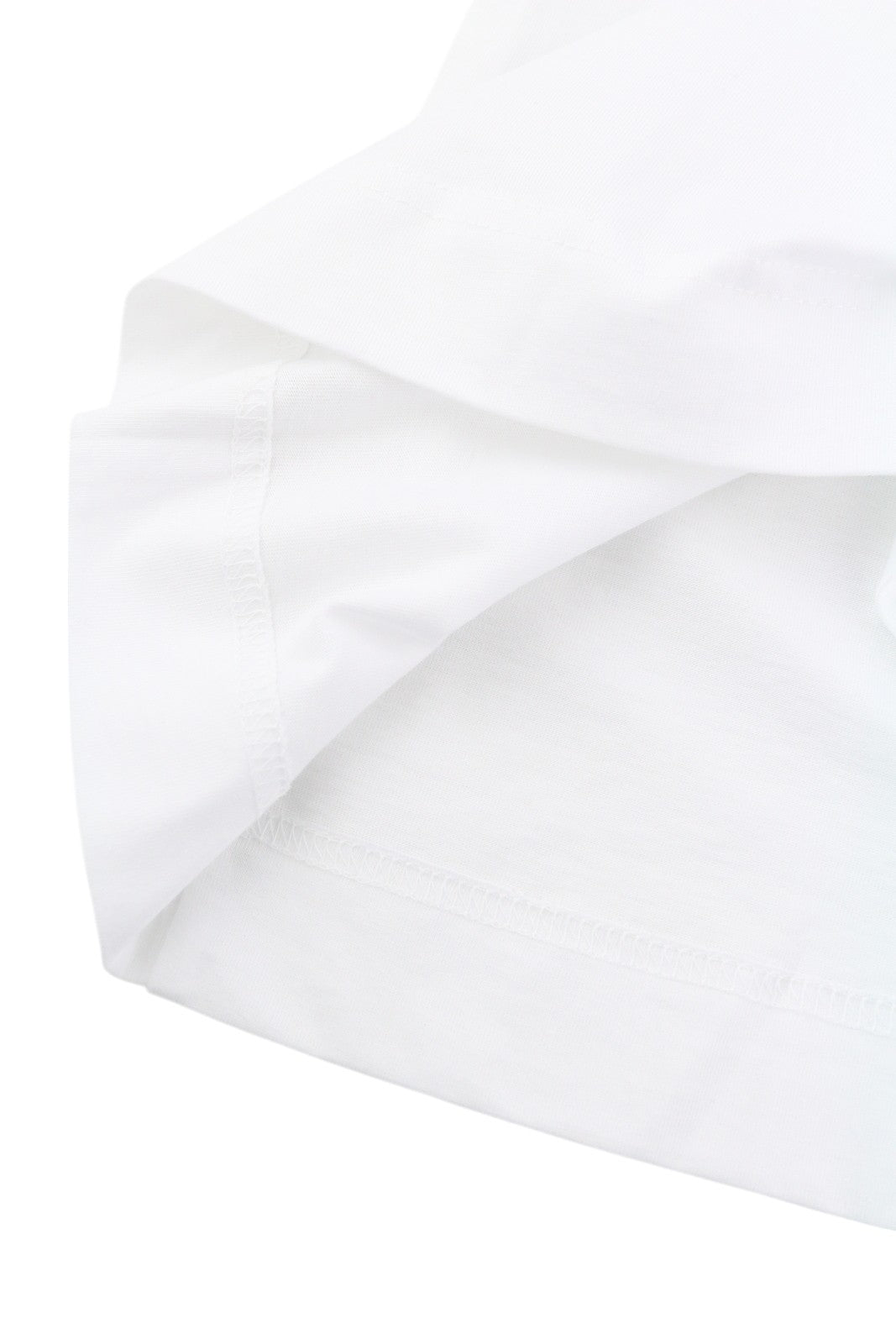 DIESEL D-Egor-New-Ita Women's Dress XL White Relaxed Tricot Short Sleeve